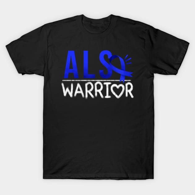 ALS Warrior T-Shirt by D3Apparels